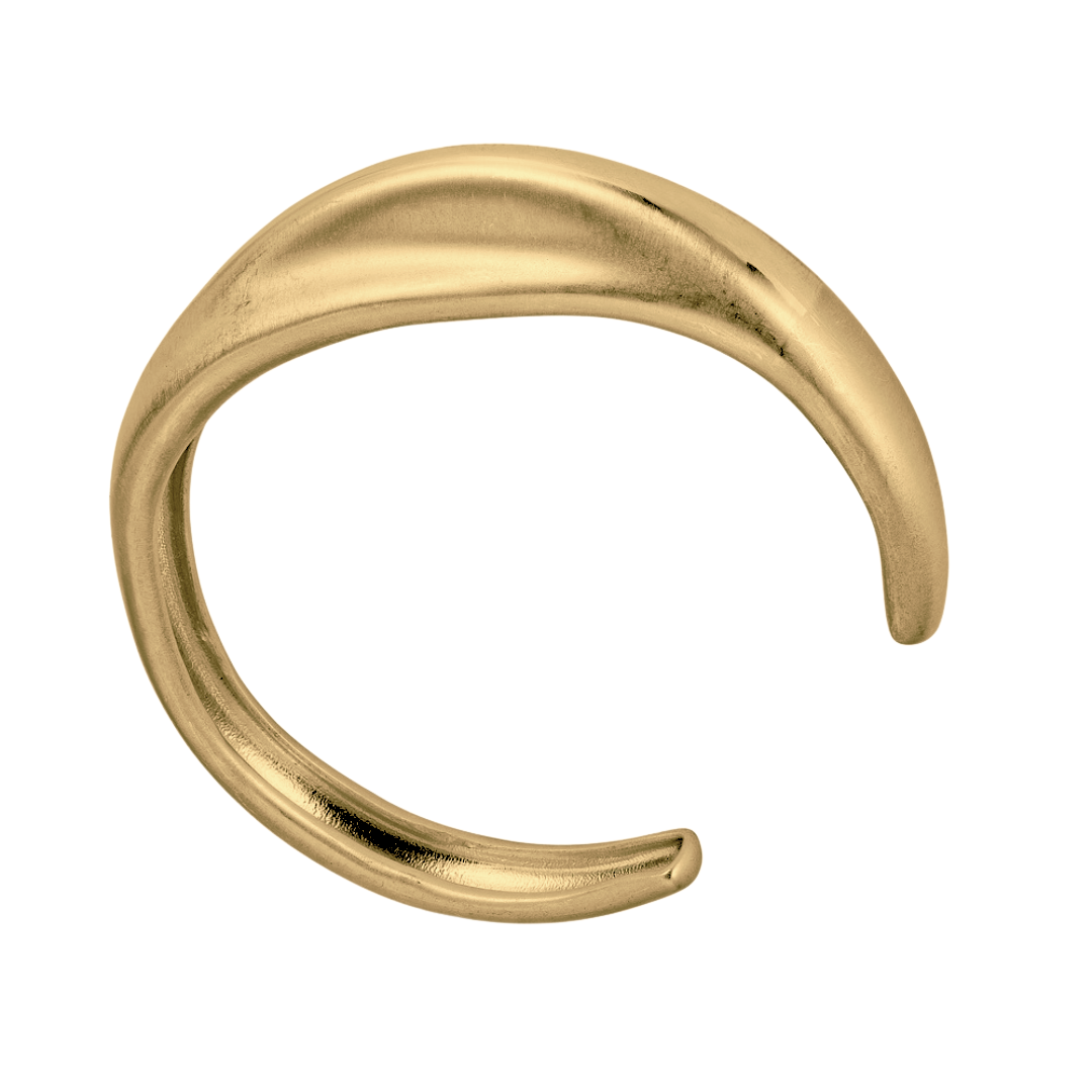 Hiba Cuff Bracelet in 18K Gold Vermeil, 9.5mm