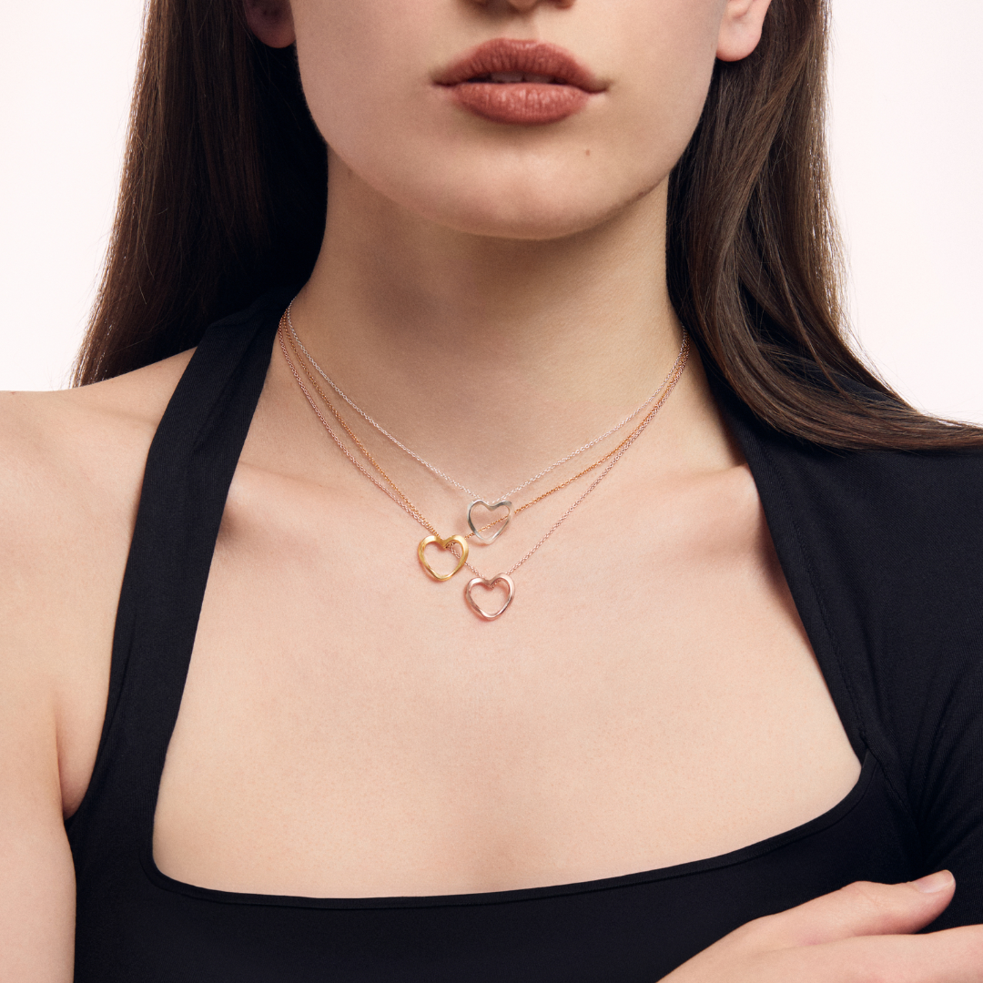 Lilo Heart Pendant - 18K Gold Vermeil