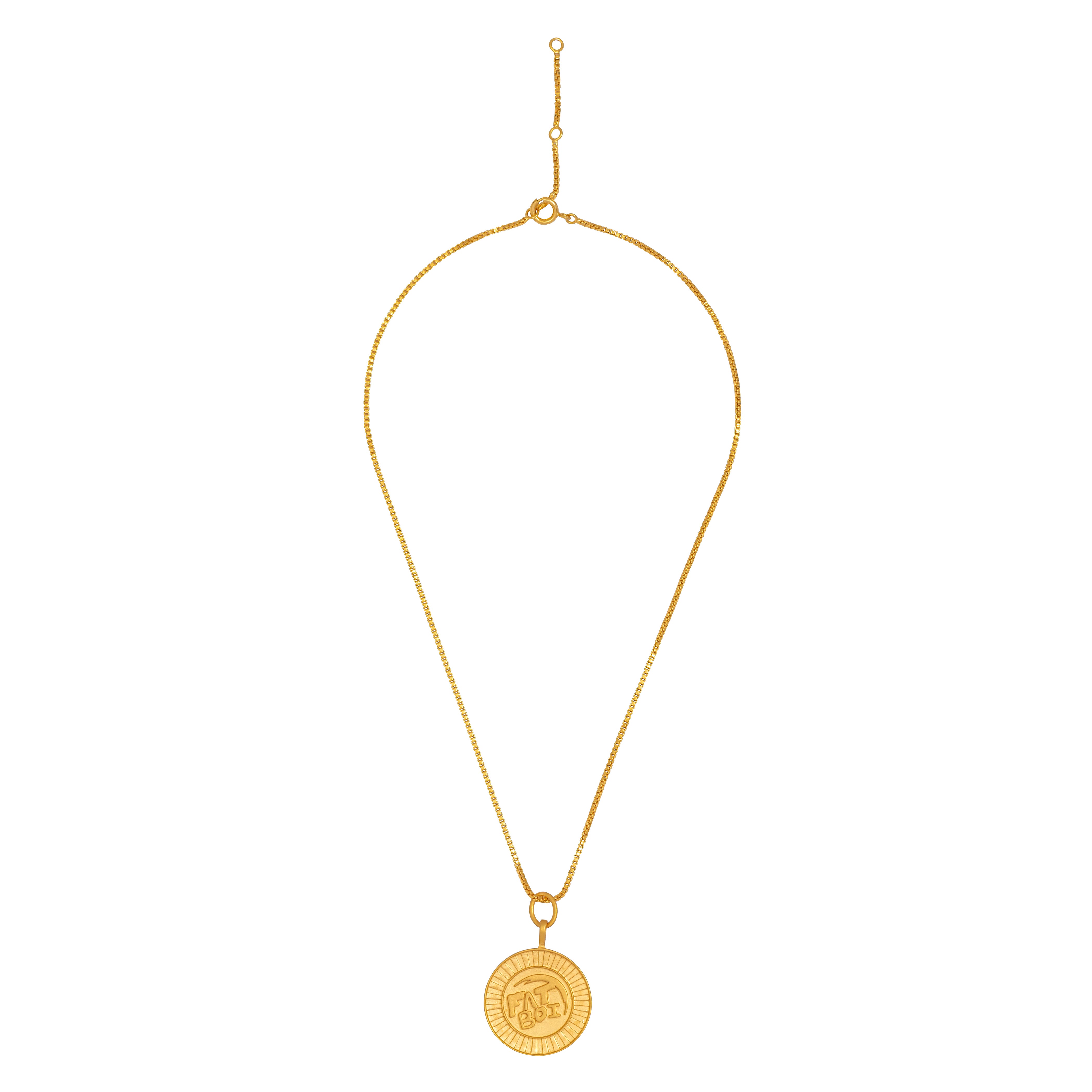 Fat Boi Sun Necklace