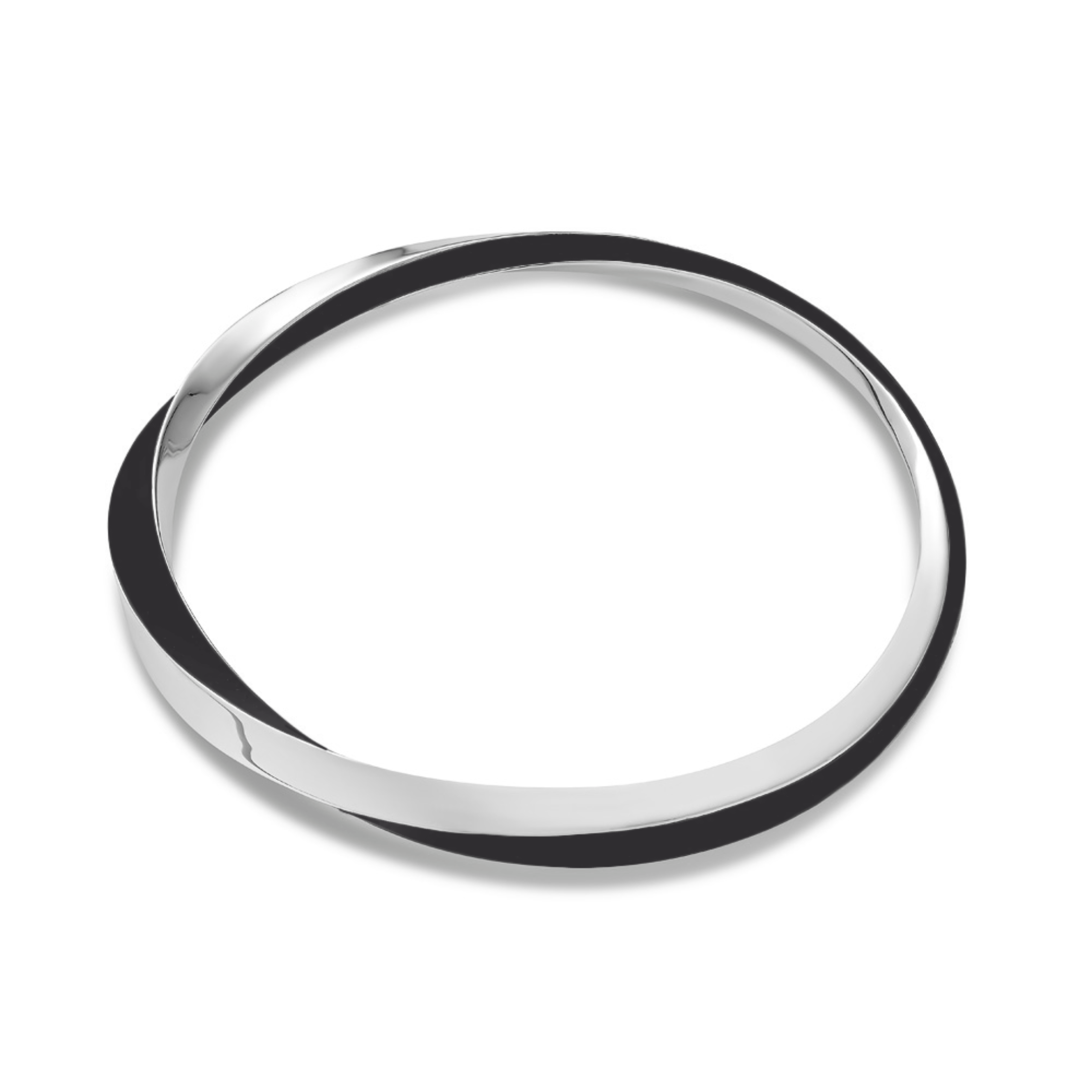 Lilo Color Bangle - Silver