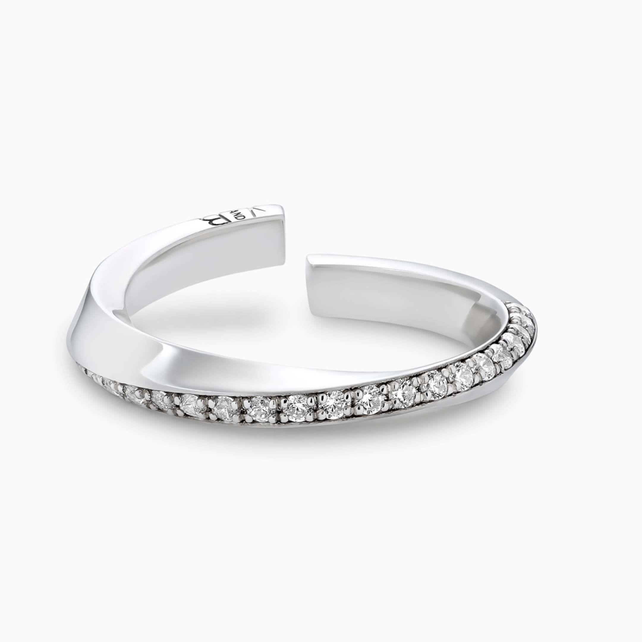 Lilo Ring with Diamonds - Silver