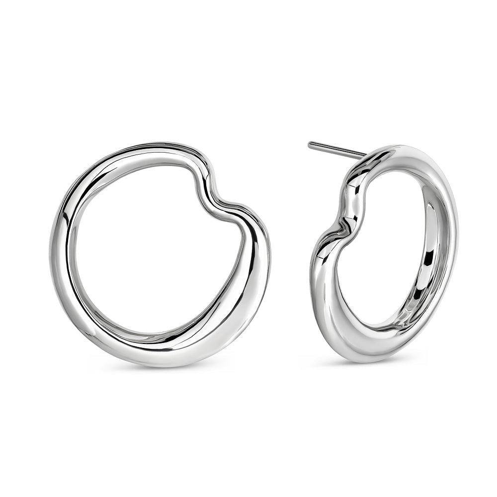 Tufa Earrings - Silver