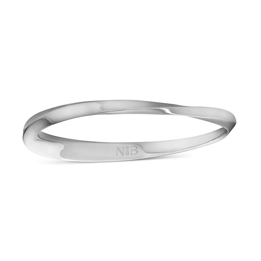 Lilo Bangle in Silver