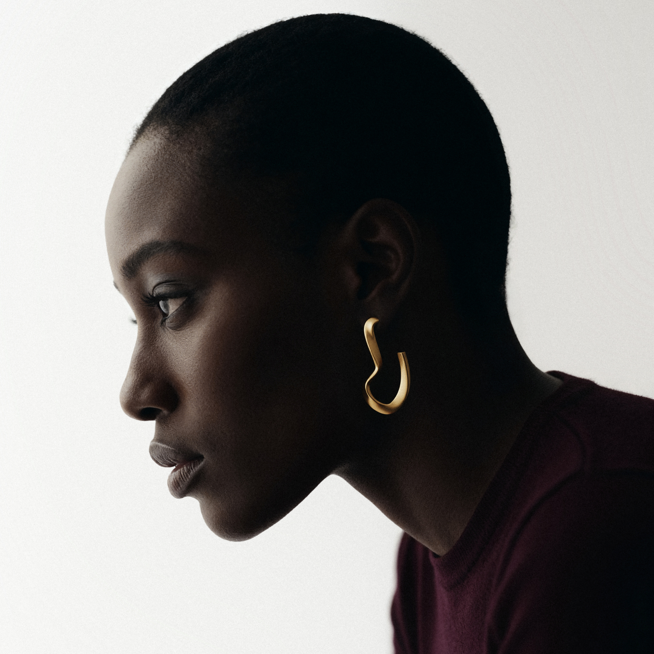 Sahab Hoop Earrings in 18K Gold Vermeil - Small