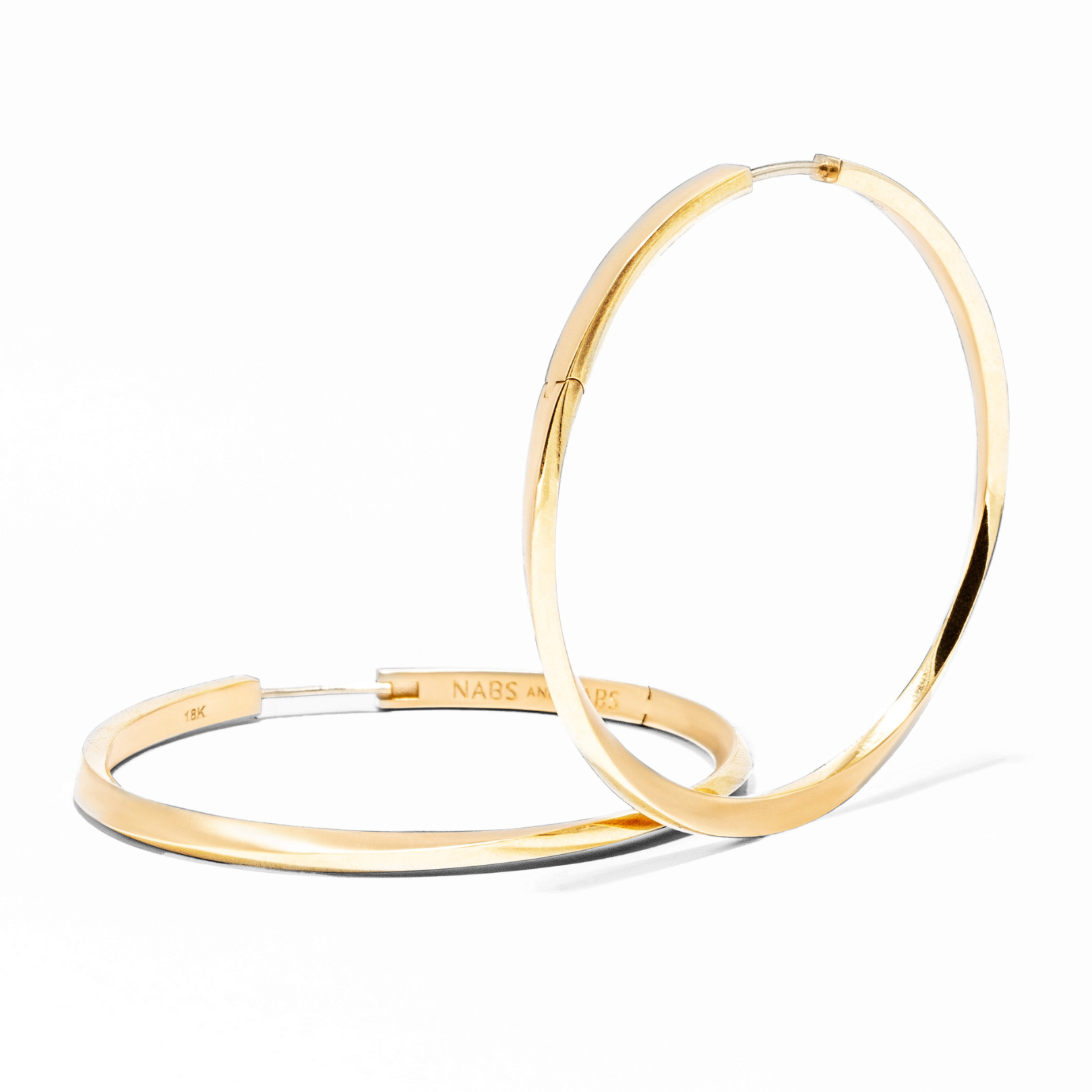 Lilo Hoops in 18K Gold - Small