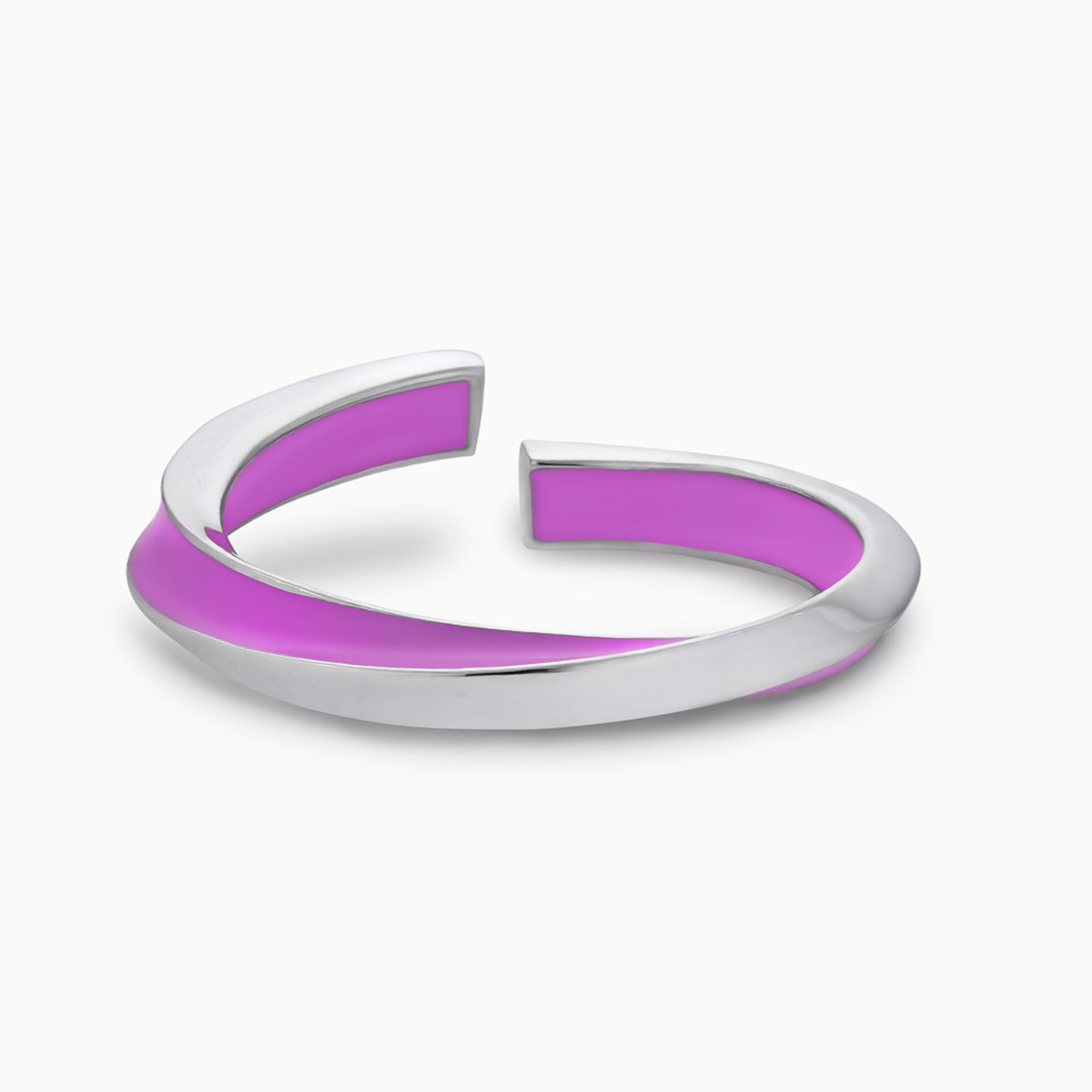 Lilo Color Side Ring - Silver